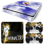 Cristiano Ronaldo Real Madrid PS4 Slim Skin Sticker Cover