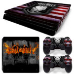 Call Of Duty: Black Ops II Symbol Art PS4 Slim Skin Sticker Decal