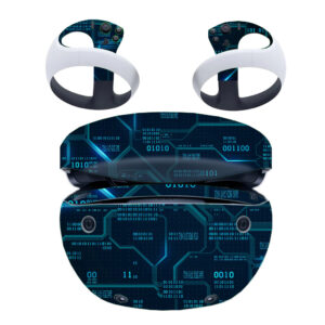 Binary Circuit Board PS VR2 Skin Sticker Cover