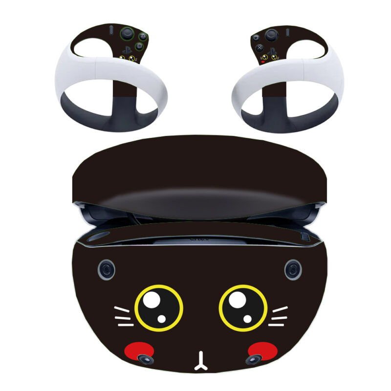 Cat Face Symbol PS VR2 Skin Sticker Cover