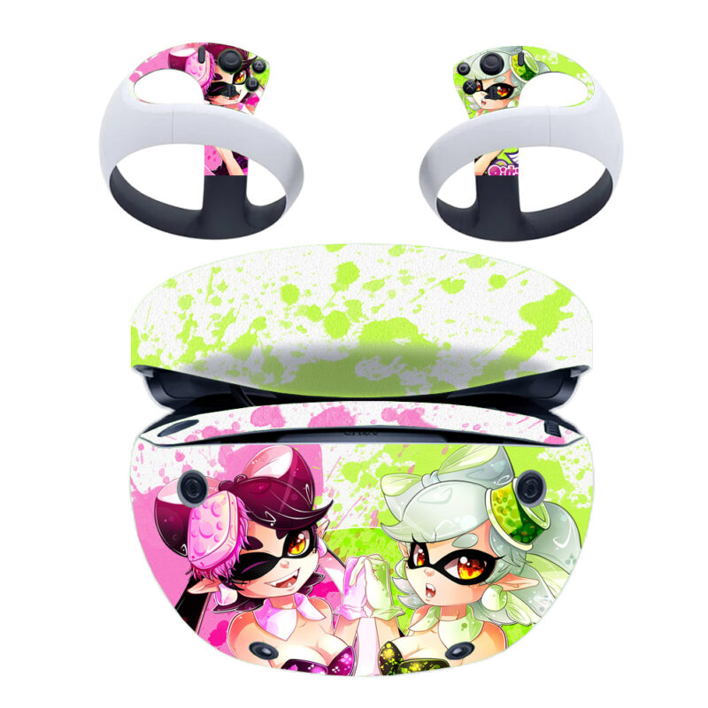 Splatoon 2 PS VR2 Skin Sticker Decal Design 2