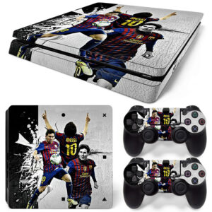 Lionel Messi Art PS4 Slim Skin Sticker Cover