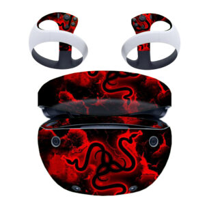 Red Razer Symbol PS VR2 Skin Sticker Decal