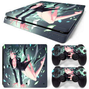 Anime Tatsumaki One Punch Man Art PS4 Slim Skin Sticker Cover