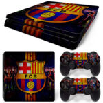 FC Barcelona PS4 Slim Skin Sticker Cover Design 2