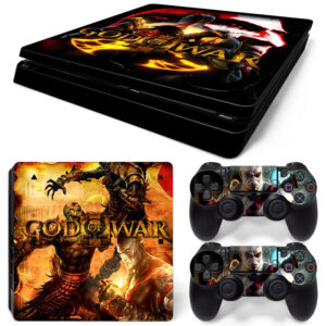 God Of War III Is Enough PS4 Slim Skin Sticker Cover