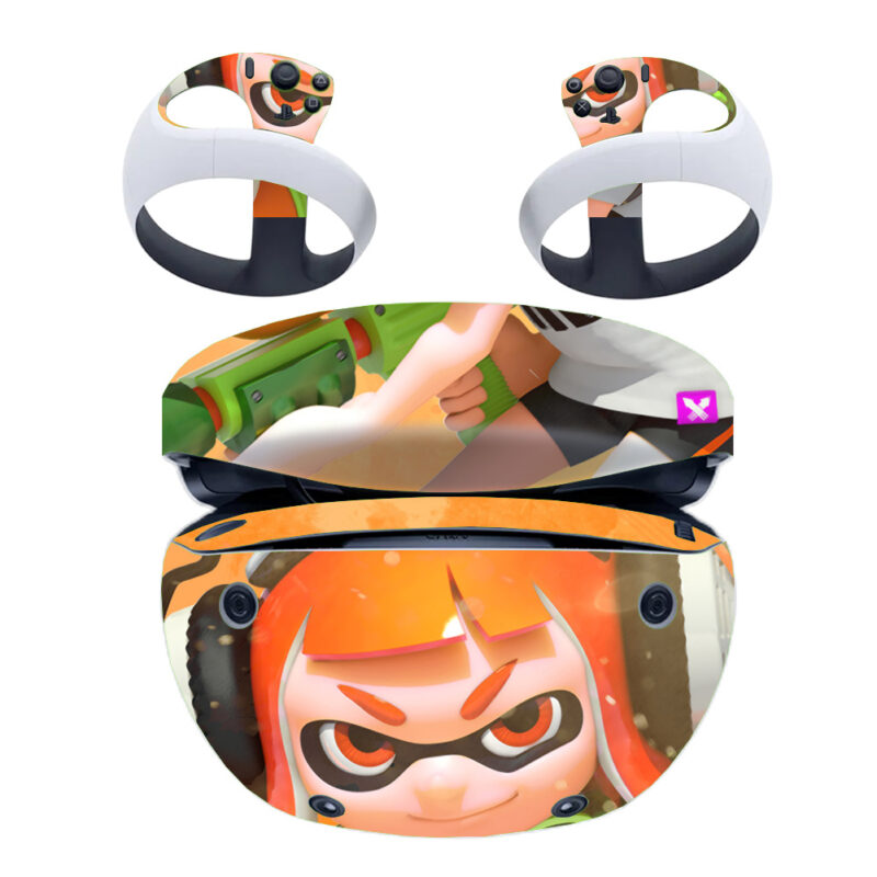 Splatoon 2 PS VR2 Skin Sticker Decal Design 1