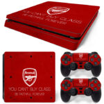 Arsenal F.C. Symbol Red Art PS4 Slim Skin Sticker Cover