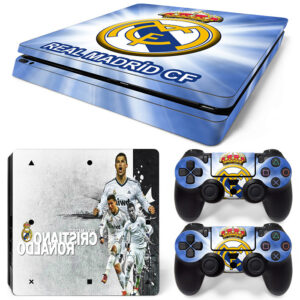 Cristiano Ronaldo Real Madrid PS4 Slim Skin Sticker Decal Design 1