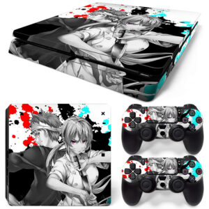 Food Wars Soma Yukihira And Erina Nakiri Art PS4 Slim Skin Sticker Cover