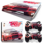 Need For Speed Payback PS4 Slim Skin Sticker Cover Design 1