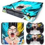 Super Saiyan God 4 PS4 Slim Skin Sticker Decal