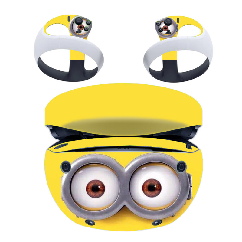 Minion Eye Face PS VR2 Skin Sticker Decal