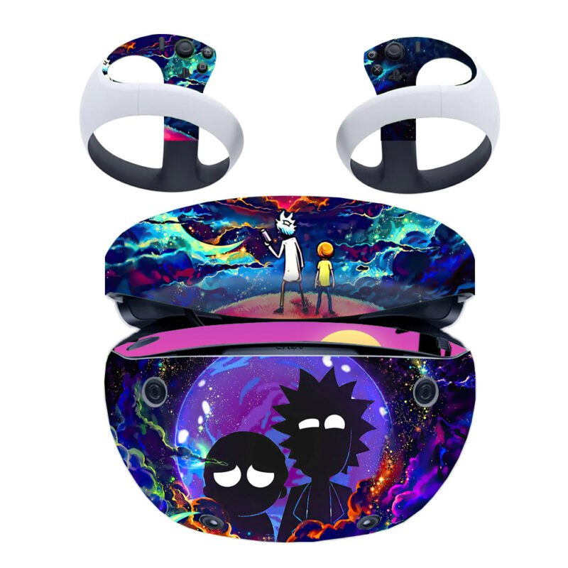 Rick And Morty In Outer Space PS VR2 Skin Sticker Cover