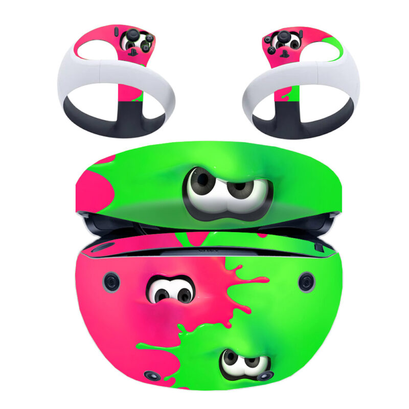 Splatoon 2 PS VR2 Skin Sticker Cover