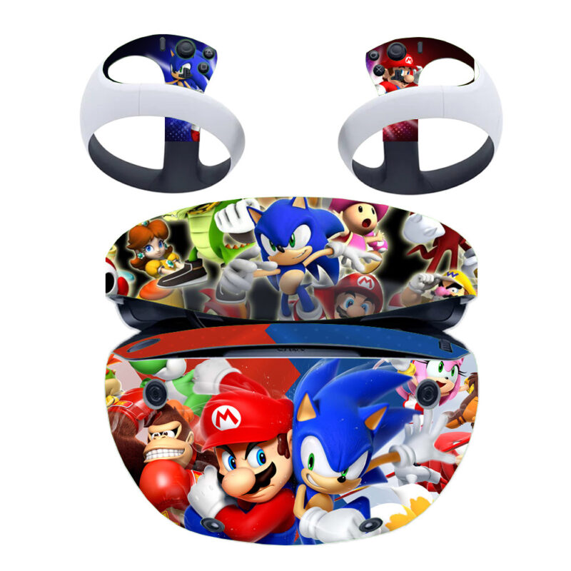 Mario & Sonic At The Olympic Games PS VR2 Skin Sticker Cover