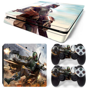 Boba Fett Art PS4 Slim Skin Sticker Decal