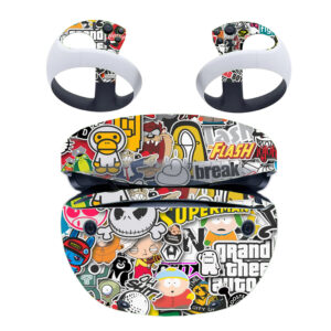 Graffiti Sticker Bomb PS VR2 Skin Sticker Decal