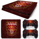 Arsenal Symbol PS4 Slim Skin Sticker Cover