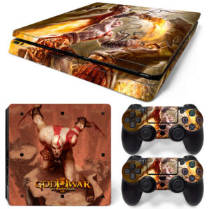 God Of War 1: Kratos PS4 Slim Skin Sticker Cover