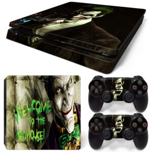 Batman: Arkham Asylum Joker Art PS4 Slim Skin Sticker Cover