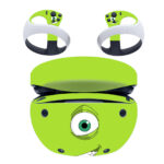 Monsters Inc Mike Wazowski Face PS VR2 Skin Sticker Decal