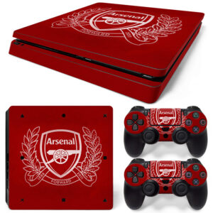 Arsenal Symbol On Red Skin PS4 Slim Skin Sticker Cover