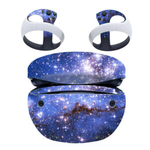 Blue Space With Star Galaxy PS VR2 Skin Sticker Decal