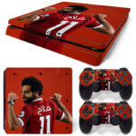 Mohamed Salah PS4 Slim Skin Sticker Decal