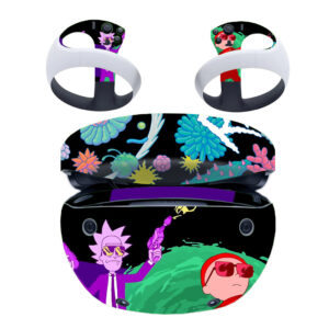 Rick And Morty Run The Jewels Art PS VR2 Skin Sticker Cover