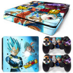 Dragon Ball Super PS4 Slim Skin Sticker Decal Design 3