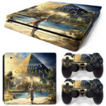 Assassin's Creed Origins PS4 Slim Skin Sticker Decal Design 1