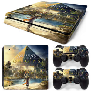 Assassin's Creed Origins PS4 Slim Skin Sticker Decal Design 1