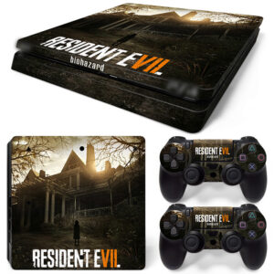 Resident Evil 7: Biohazard PS4 Slim Skin Sticker Decal