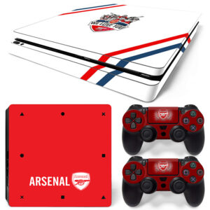 Arsenal Red PS4 Slim Skin Sticker Decal