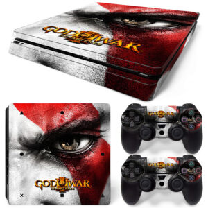 God Of War III: Remastered PS4 Slim Skin Sticker Cover Design 1