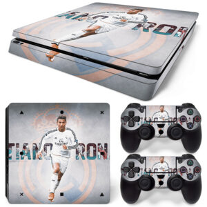 Real Madrid: Cristiano Ronaldo Art PS4 Slim Skin Sticker Decal