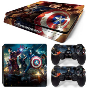 Avengers Skin Sticker For PS4 Slim