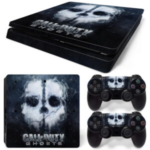 Call Of Duty: Ghosts Face Art PS4 Slim Skin Sticker Decal