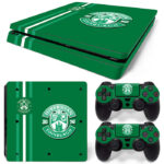 Hibernian Edinburgh Symbol PS4 Slim Skin Sticker Cover