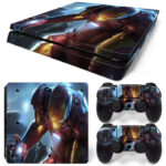 Iron Man Marvel PS4 Slim Skin Sticker Cover