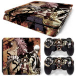 Anime Natsu Dragneel ForumPiece Art PS4 Slim Skin Sticker Cover