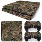 Camo Realtree Hunting Pattern PS4 Slim Skin Sticker Decal