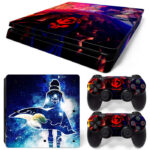 Gurren Lagann Simon PS4 Slim Skin Sticker Cover