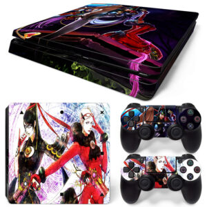 Bayonetta And Jeanne Art PS4 Slim Skin Sticker Cover