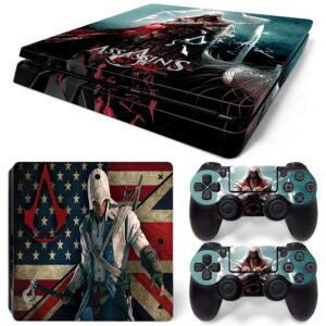 Assassin's Creed: Hooded Killer Art PS4 Slim Skin Sticker Decal