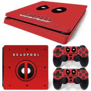 Deadpool Symbol Art PS4 Slim Skin Sticker Decal