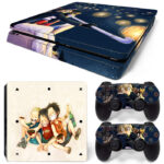 One Piece Luffy Ace Sabo Kid PS4 Slim Skin Sticker Decal