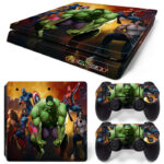 Avengers PS4 Slim Skin Sticker Cover