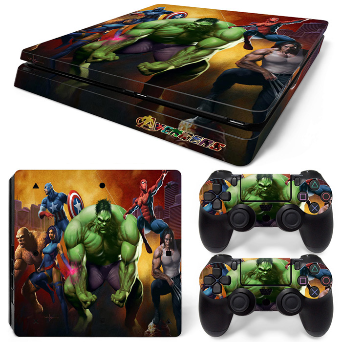 Avengers PS4 Slim Skin Sticker Cover